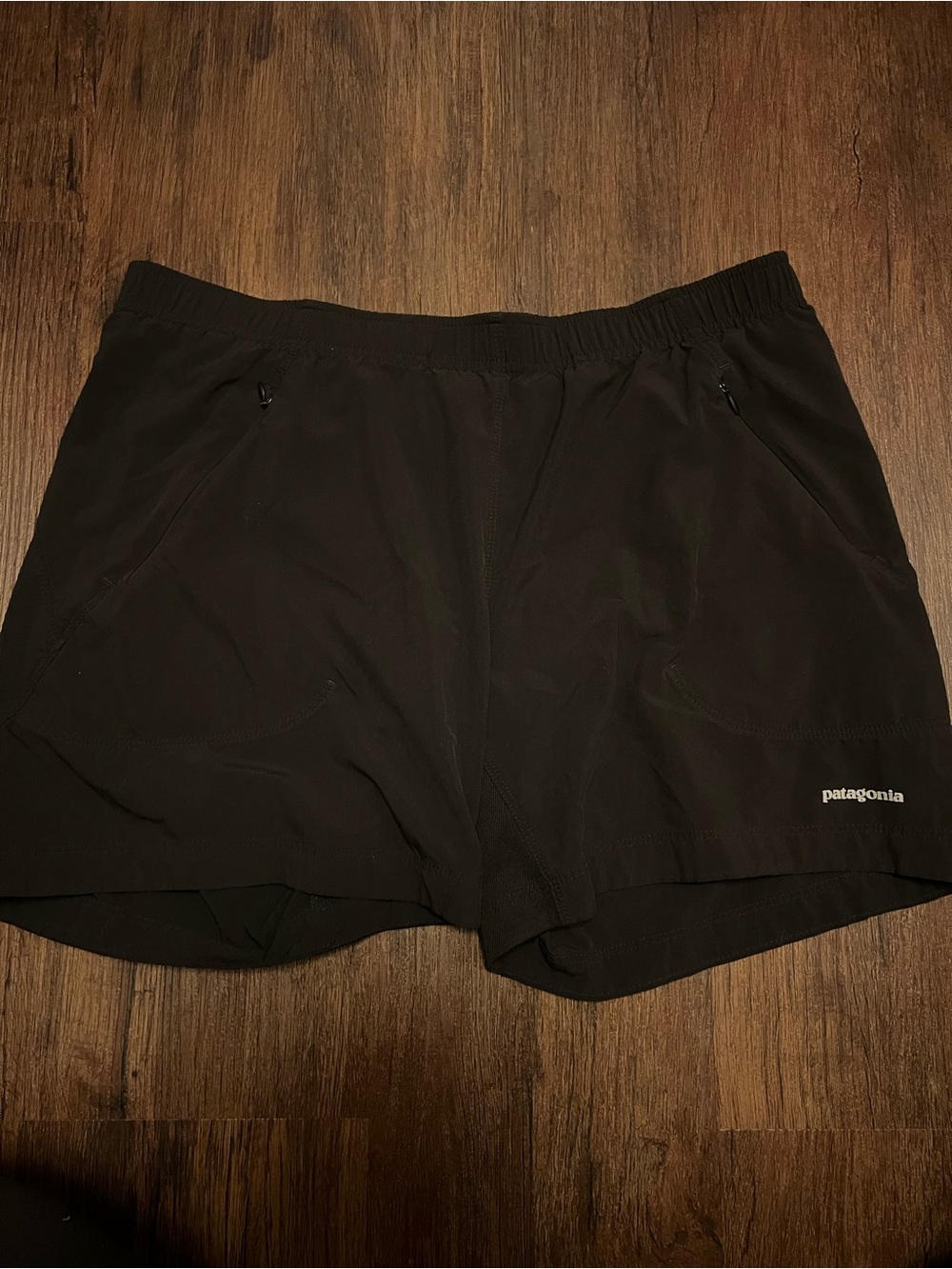 Patagonia Women's Black Elastic Waist Shorts